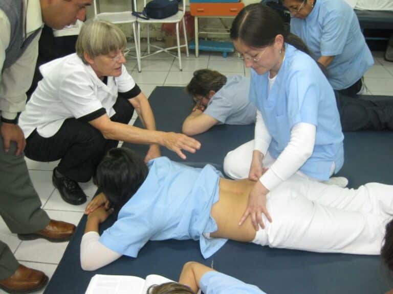 Physical Therapy Class, South America