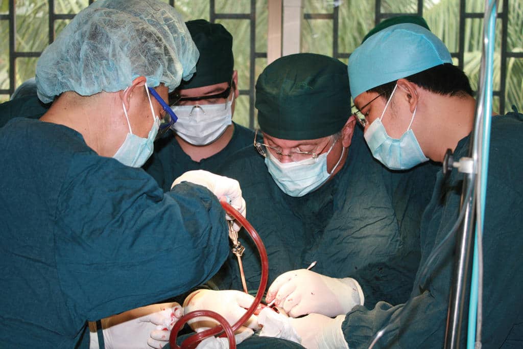 Oral Surgery Instruction in Cambodia