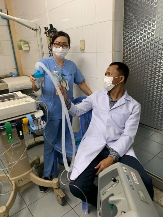 Dr. Long (ED) and Koenine (Nurse Educator)